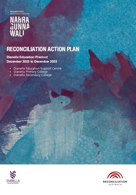 Reconciliation Action Plan Dianella Secondary College Education Support Centre